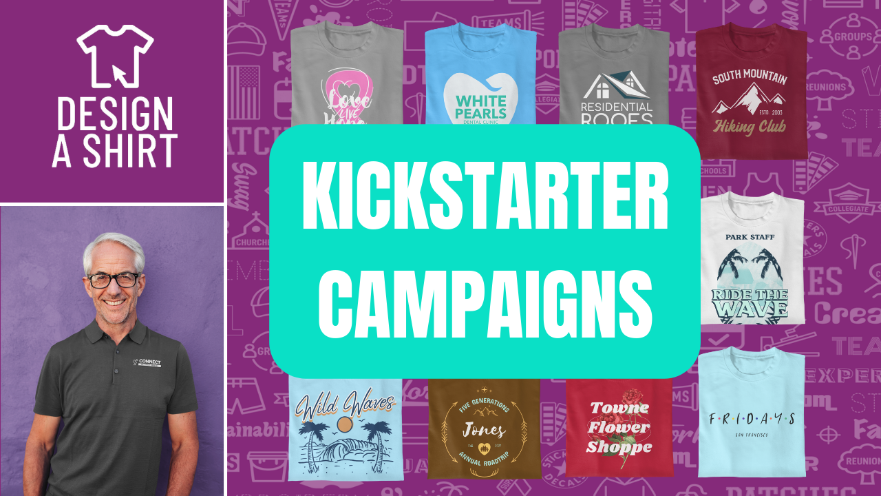 Kickstarter Campaign DesignAShirt